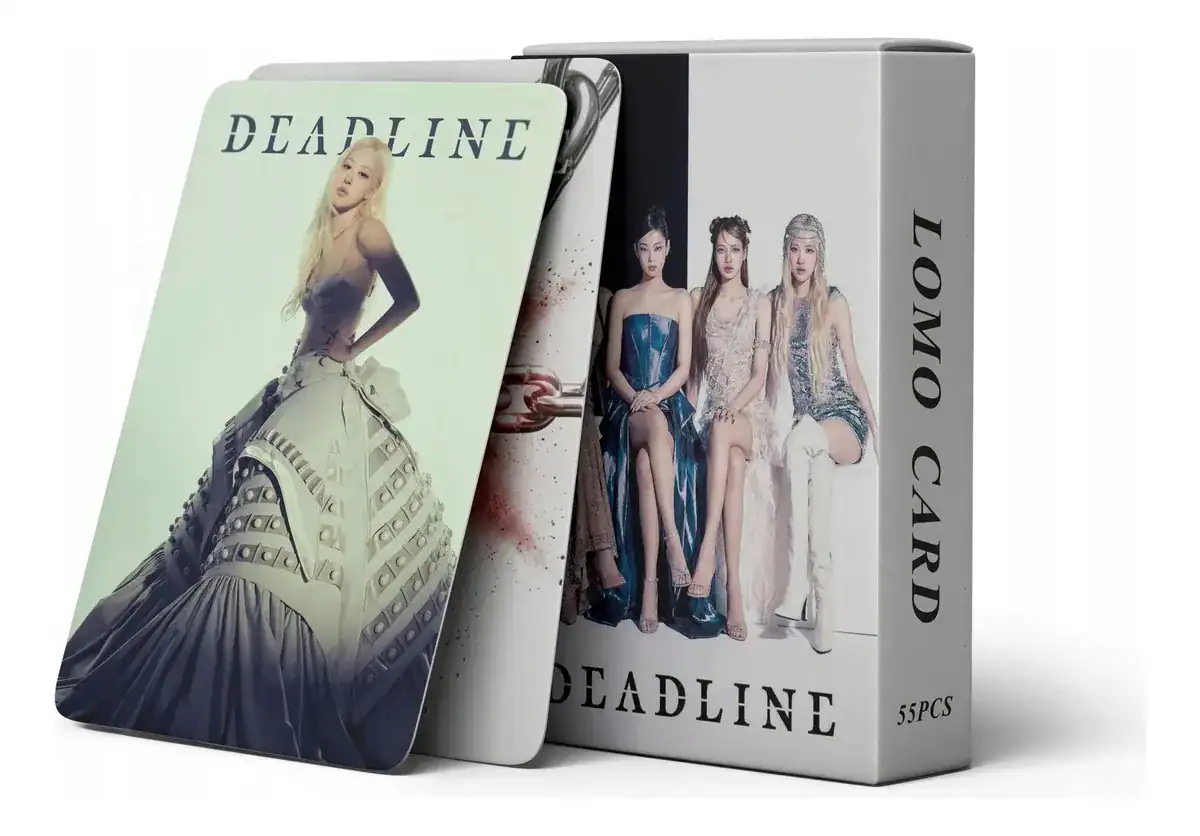 Photocard Kpop Blackpink Deadline V3 Lomo Card