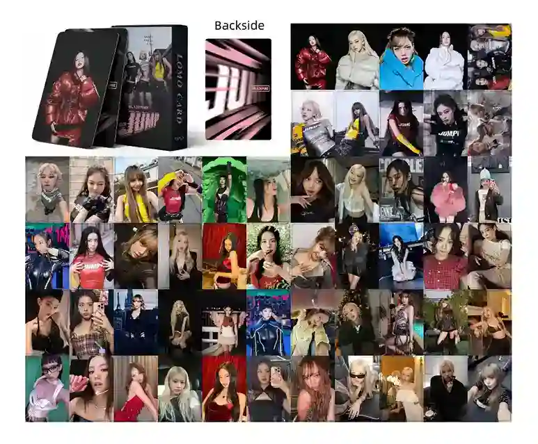 Photocard Kpop Blackpink Jump Lomo Card