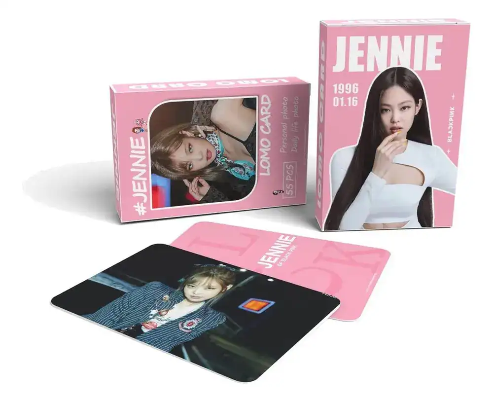 Photocard Kpop Blackpink Jennie 54 Cartões Pop Lomo Card