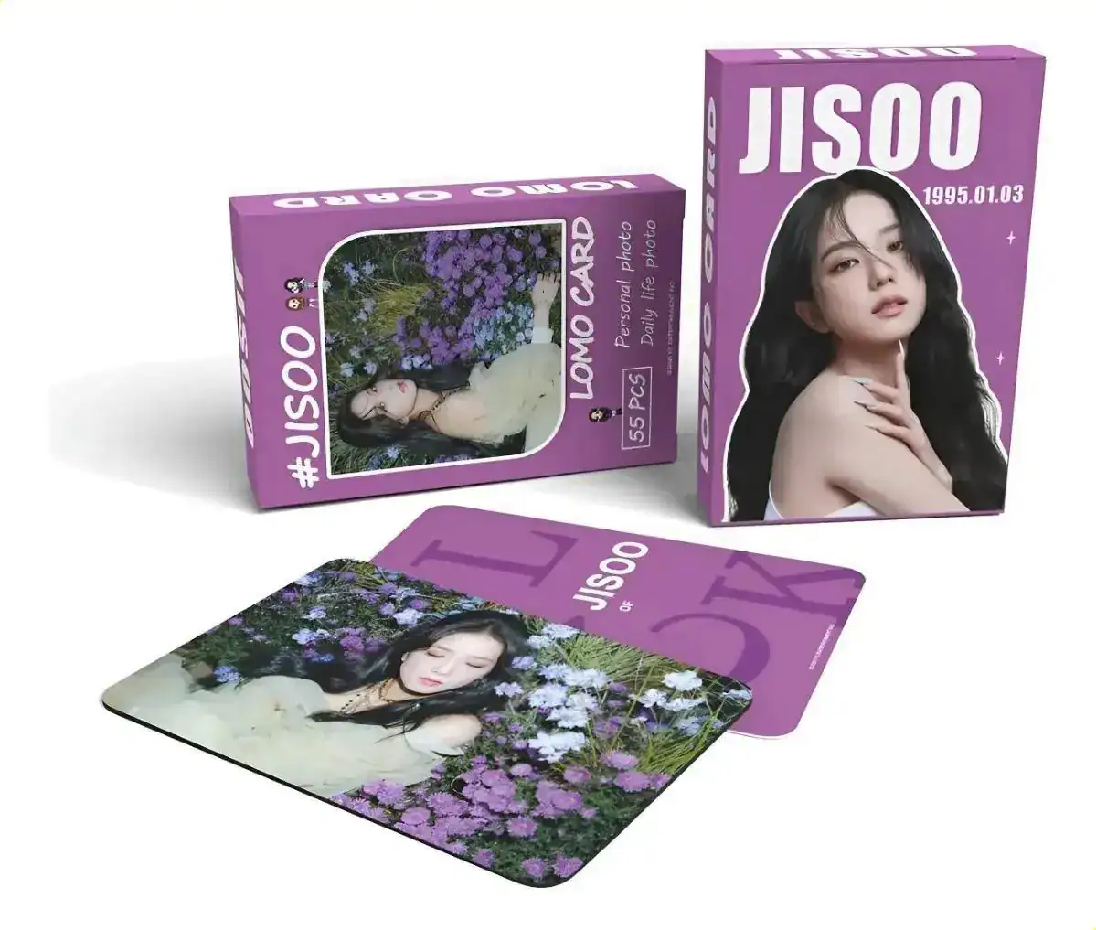 Cartão Fotográfico Kpop Blackpink Jisoo Lomo Card