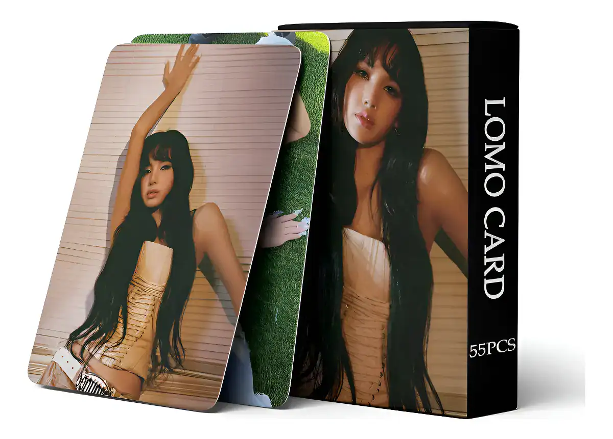 Cartões Fotográficos Kpop Lisa De Blackpink Lomo Card