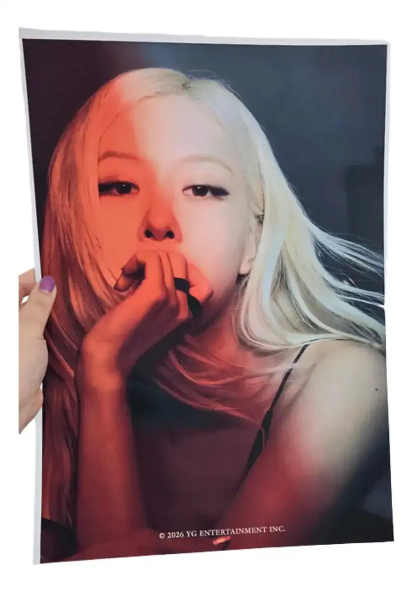 Poster A3 Blackpink Deadline Rosé