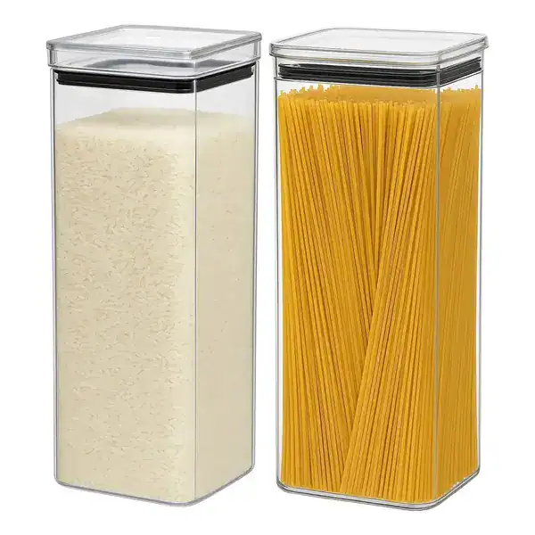 Potes cozinha macarrão organizador hermético 3 litros Gonzales para despensa