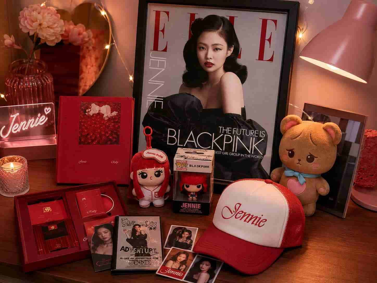 Guia de presentes para fã de Jennie (BLACKPINK)