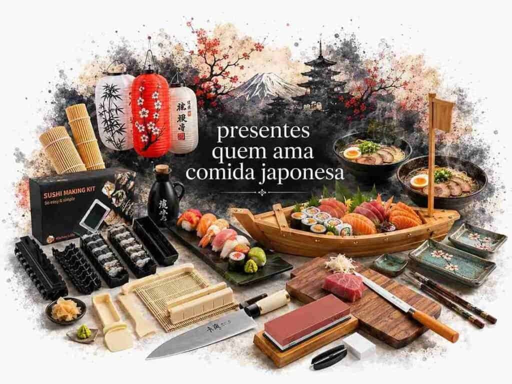 Guia completo e atualizado de Presentes para Quem Gosta de Comida Japonesa
