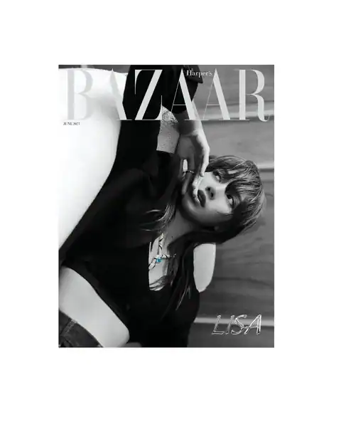 Revista Harpers Bazaar Korea Capa Lisa Blackpink Junho 2023