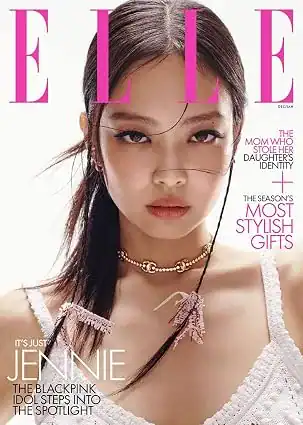 Revista Elle Magazine Capa Jennie Blackpink Dezembro 2022