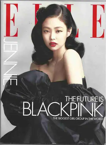 Revista Elle Magazine Capa Jennie Blackpink Outubro 2020