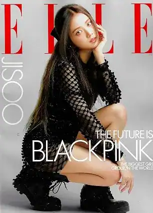 Revista Elle Magazine Capa Jisoo Blackpink Outubro 2020