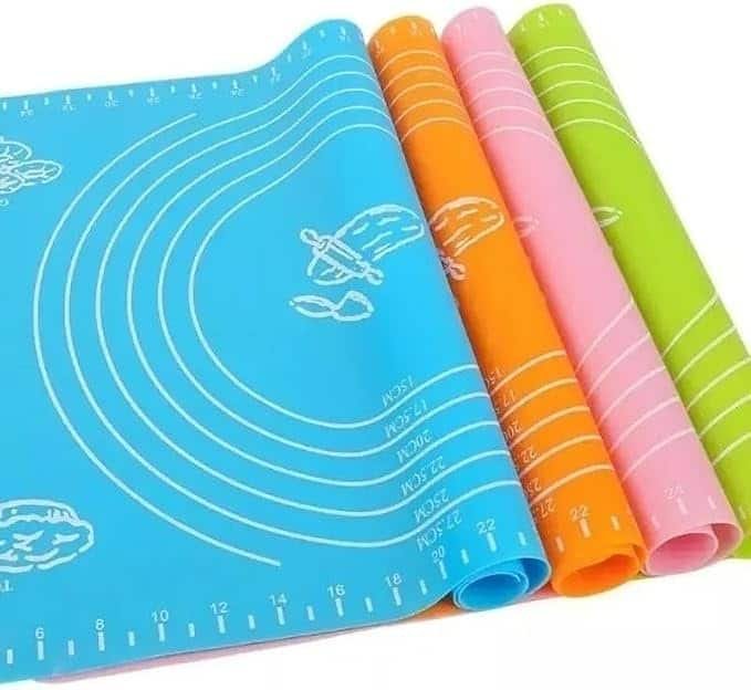 Tapete De Silicone Gigante 70x50cm culinário pasta americana confeitaria