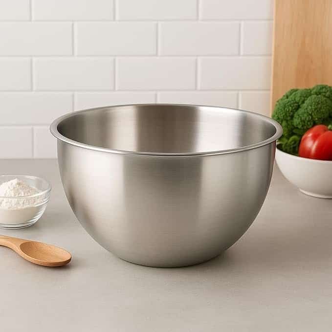 Tigela Inox Bowl Multiuso Profissional utensílio inoxidável resistente confeitaria
