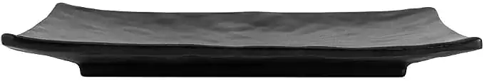 Travessa Sushi Sashimi Retangular Gourmet Mix Preto