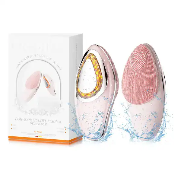 Escova de Limpeza Facial Elétrica 4 em 1 — guia de presentes para quem cuida da pele da Presendicas