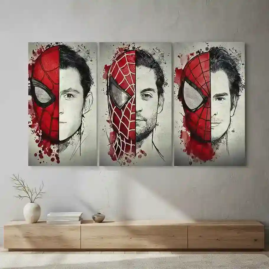 Kit Quadros Decorativos Spider-man Homem Aranha