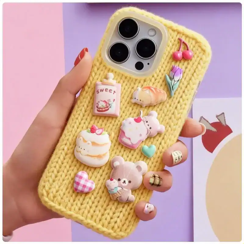Adesivos 3d Puffy Cartoon Bear Ghost, Scrapbookin