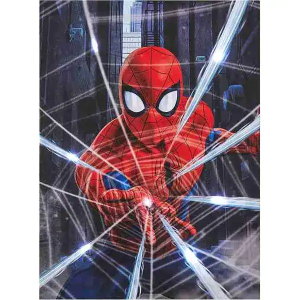 Arte de Parede em Tela de LED do Homem-Aranha
