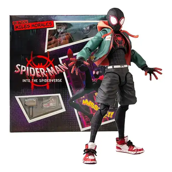 Boneco Articulado Aranhaverso — Miles Morales