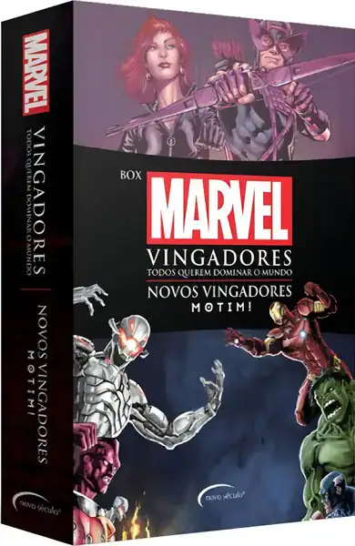 Box Marvel — Guerra Civil: Vingadores — presente dos Vingadores