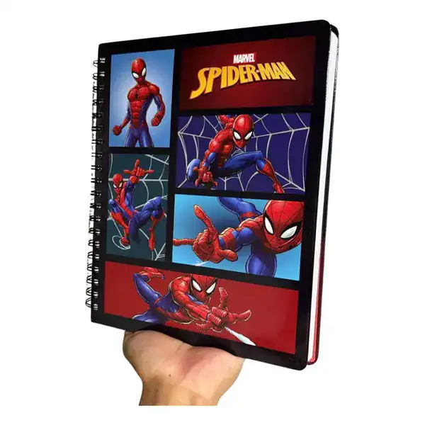 Caderno Marvel 160 Folhas Homem-Aranha Spider Man