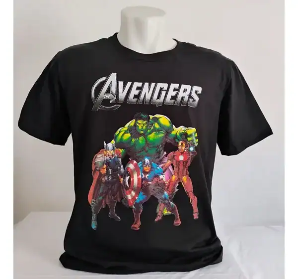 Camiseta Marvel Vingadores Avengers — presente dos Vingadores