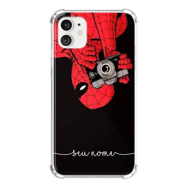 Capinha Personalizada com Nome — Homem-Aranha