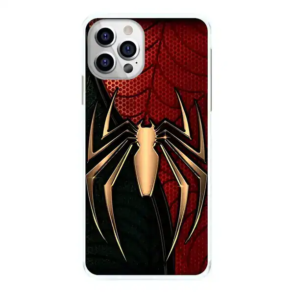 Capa de Celular Símbolo Homem-Aranha Dourado
