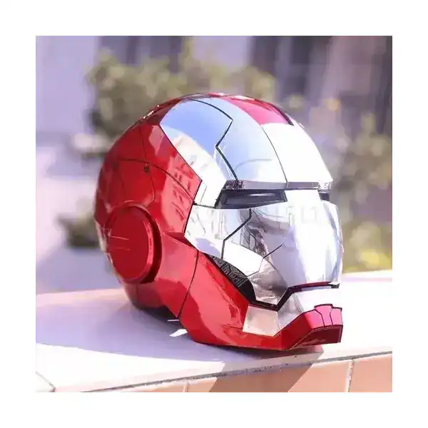 Capacete Eletrônico Iron Man com Comando de Voz