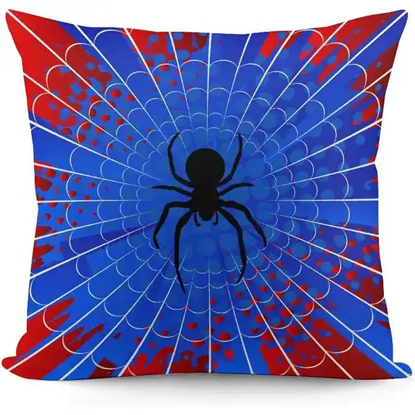 Capas de Almofada com Estampa de Teia de Aranha