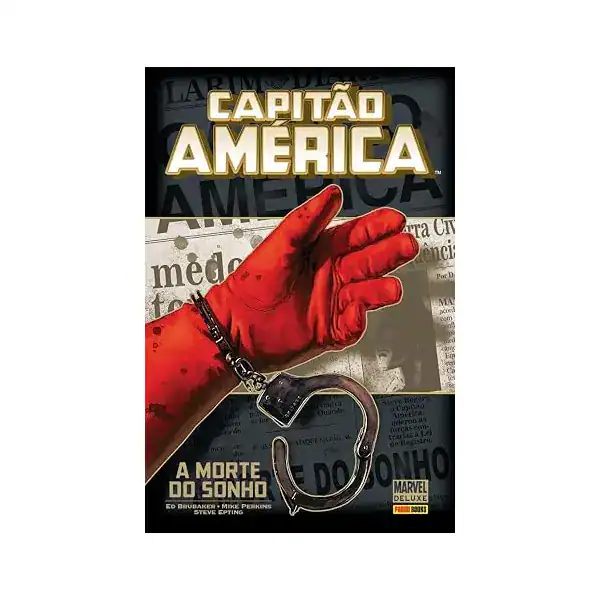 Capa da HQ Capitão América A Morte do Sonho