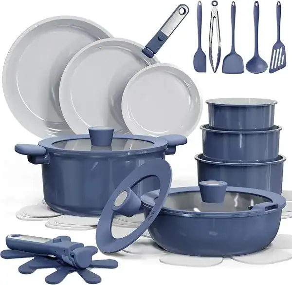 CAROTE — conjunto de panelas de cerâmica — presente para quem gosta de cozinhar