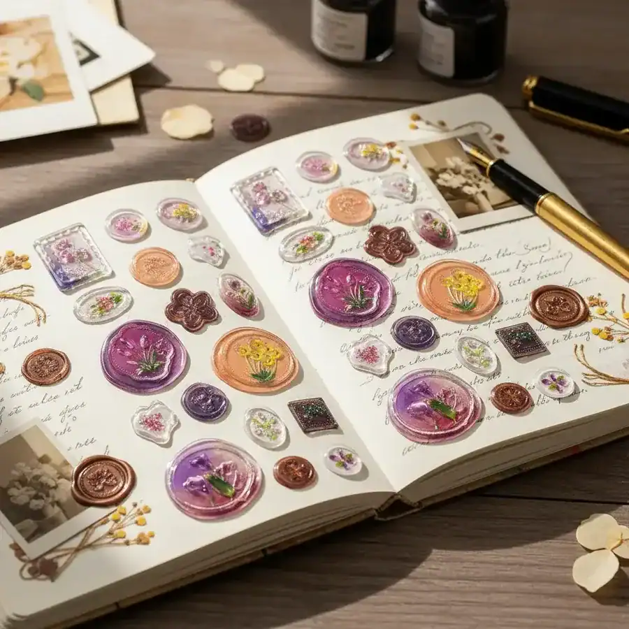 Cartela Adesivos 3d Relevo Scrapbook