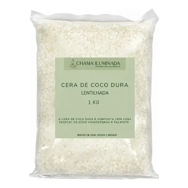 Cera de Coco Dura Lentilhada