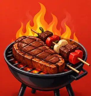 Ícone do guia de presentes de churrasco da Presendicas