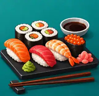 Ícone do guia de presentes de comida japonesa da Presendicas