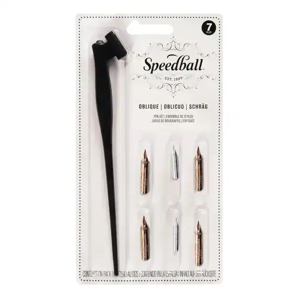 Conjunto De Canetas Speedball Oblique