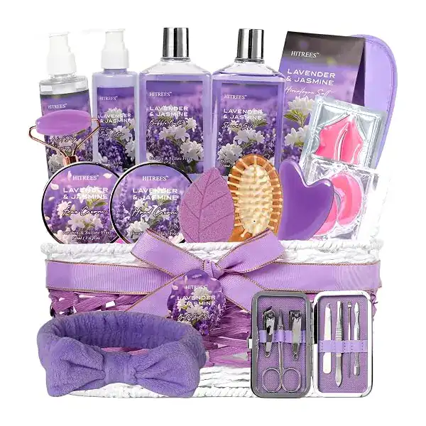 Conjunto de luxo para o corpo em kit spa completo