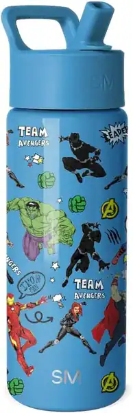Copo térmico de aço inoxidável Marvel Avengers — presente dos Vingadores