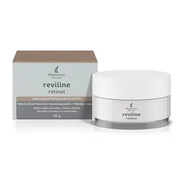 Mantecorp Skincare — Reviline Creme Rejuvenescedor com Retinol — guia de presentes para quem cuida da pele da Presendicas