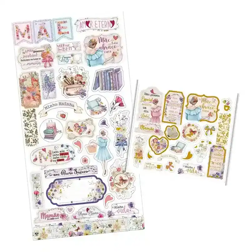 Die Cuts Coleção Delicadeza Em Flores — Litoarte