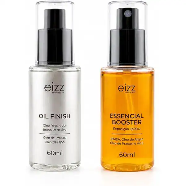 Eizz Kit Óleo Capilar Reparador + Finalizador com Óleo de Argan — guia de presentes para quem cuida do cabelo da Presendicas
