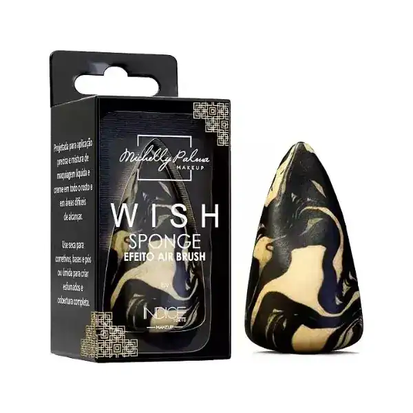 Esponja Wish — Michelly Palma by Índice Tokyo — guia de presentes para quem ama maquiagem da Presendicas