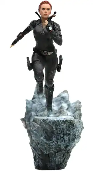 Iron Studios — Viúva Negra (Vingadores: Ultimato) — presente dos Vingadores