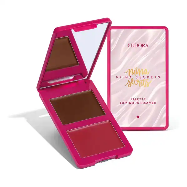 Eudora Niina Secrets — Paleta Luminous Summer — guia de presentes para quem ama maquiagem da Presendicas