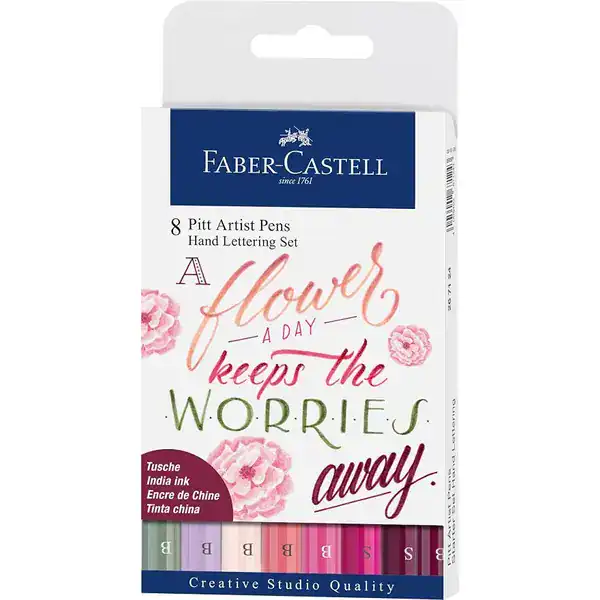 Faber-Castell Conjunto de canetas de artista Pitt