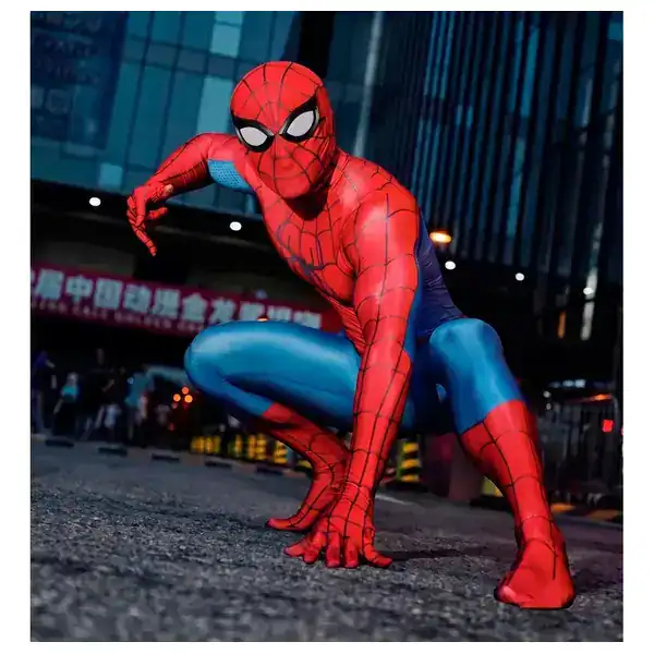 Fantasia Homem-Aranha Traje Cosplay Novo Dia