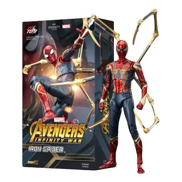 Figura Iron Spider Marvel — Colecionável