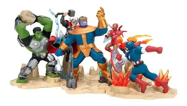 Figuras Marvel Vingadores — set completo — presente dos Vingadores