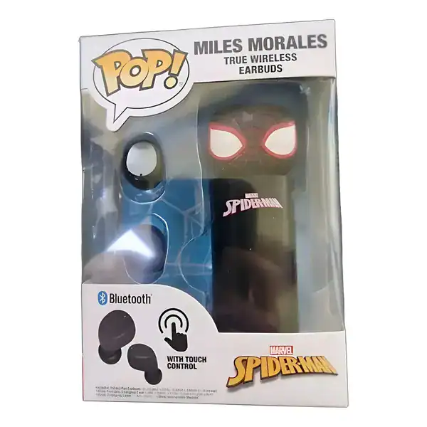 Fone de Ouvido Funko Pop Miles Morales Bluetooth