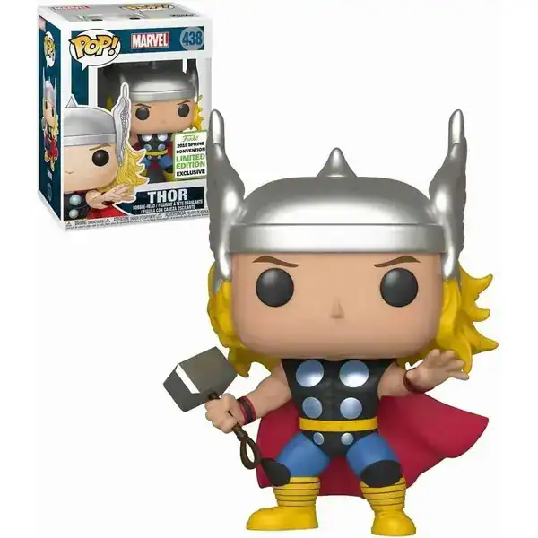 Funko Pop Marvel Thor lançamento da linha 2026 em caixa colecionável
