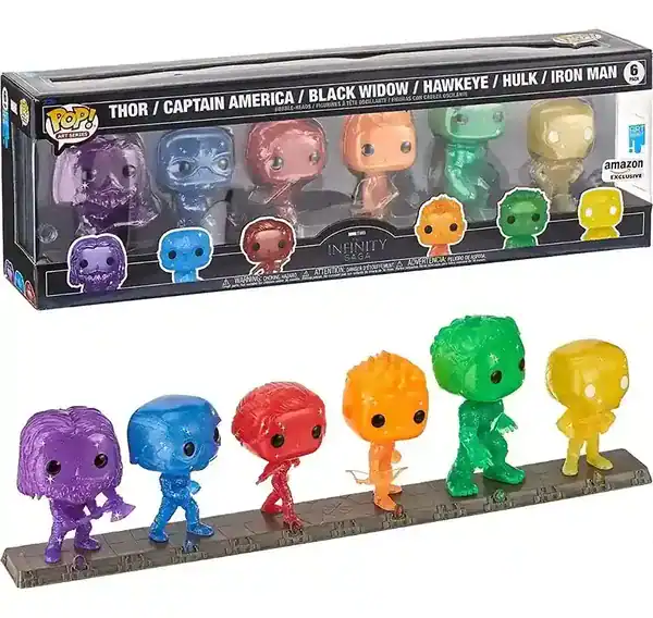 Funko Pop! Art Series — Marvel: A Saga do Infinito — presente dos Vingadores